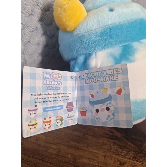 Plush Goals By Cuddle Barn Beachy Vibes Mooshake 7" New - Picture 4 of 4